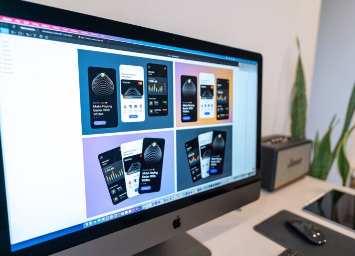 Photo by Tran Mau Tri Tam ✪ silver imac on white table